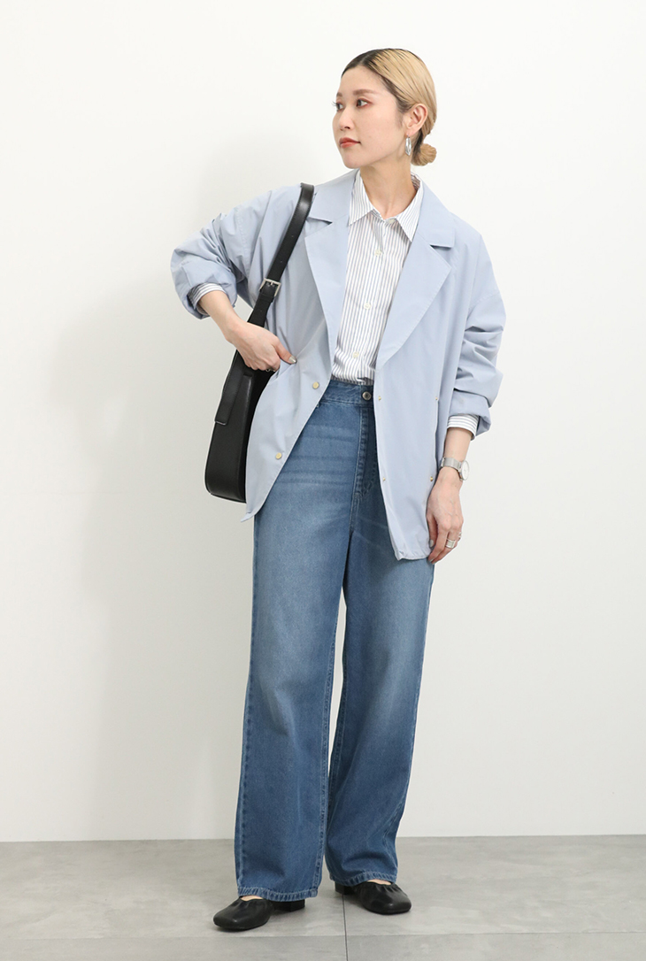 Samansa Mos2 blue【DAILY OUTER COLLECTION】