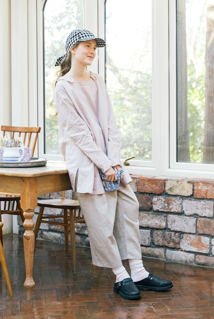 Samansa Mos2 Cross × Linen