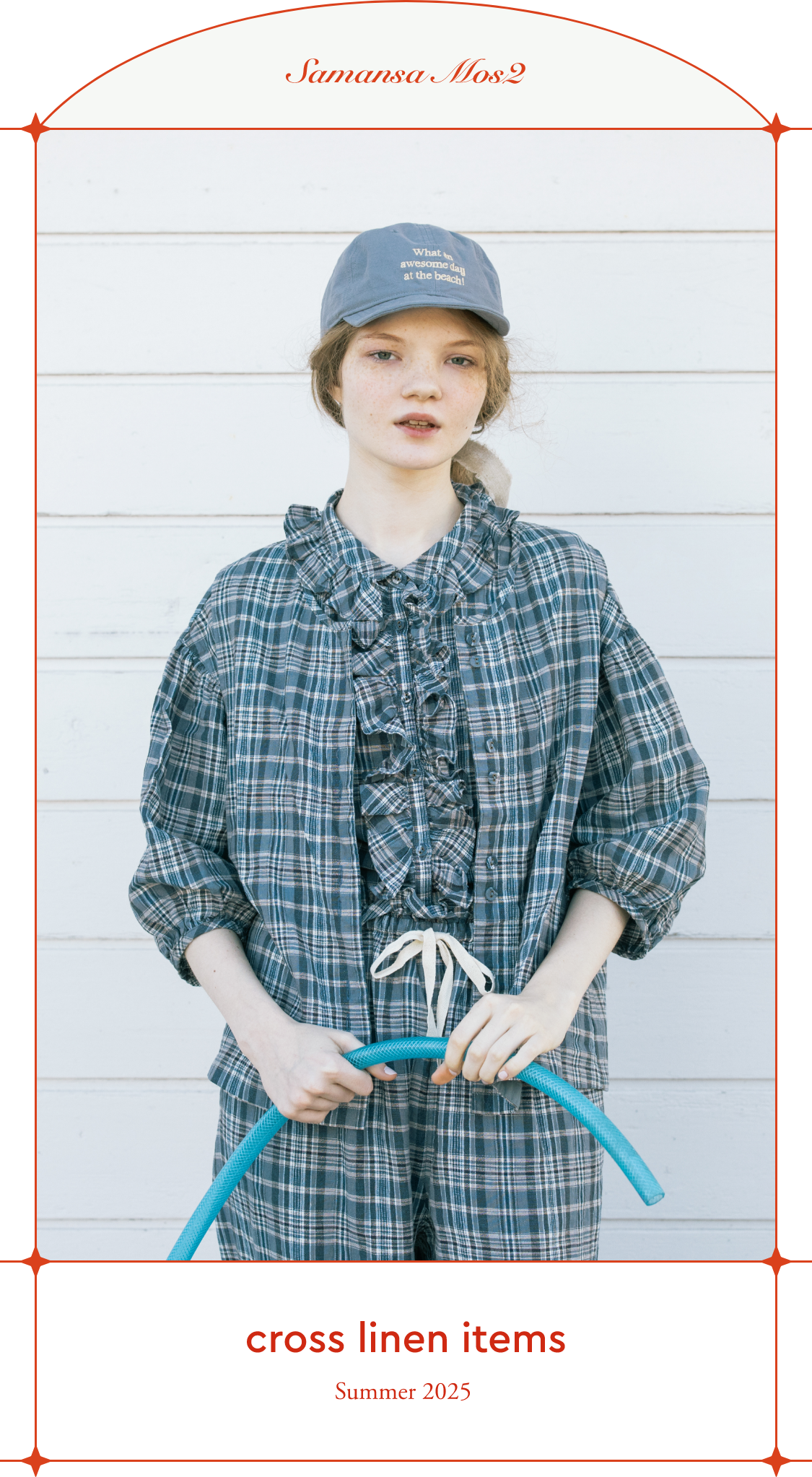 cross linen items summer 2025 Samansa Mos2