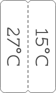 27°C 15°C