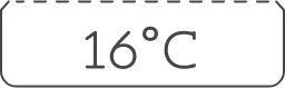 16°C