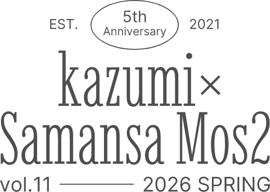 Kazumi × Samansa Mos2 vol.11 2026 Spring