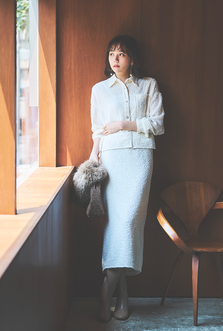 松井 愛莉が纏う Te chichiのNew Standard