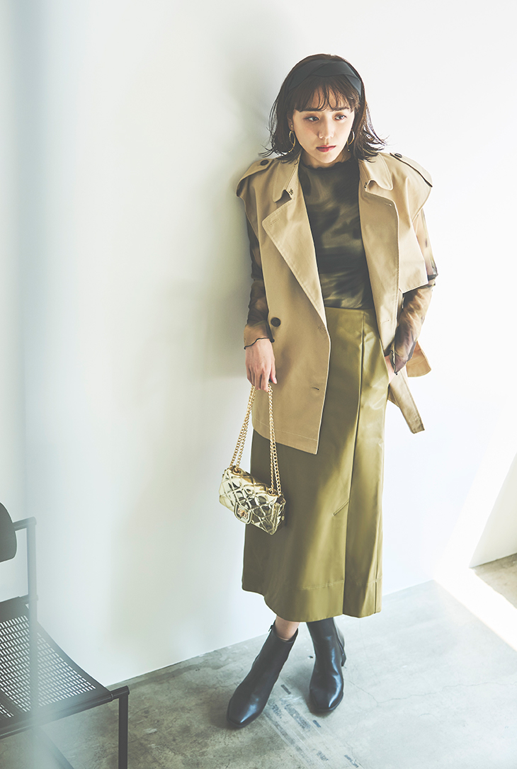 松井 愛莉が纏う Te chichiのNew Standard