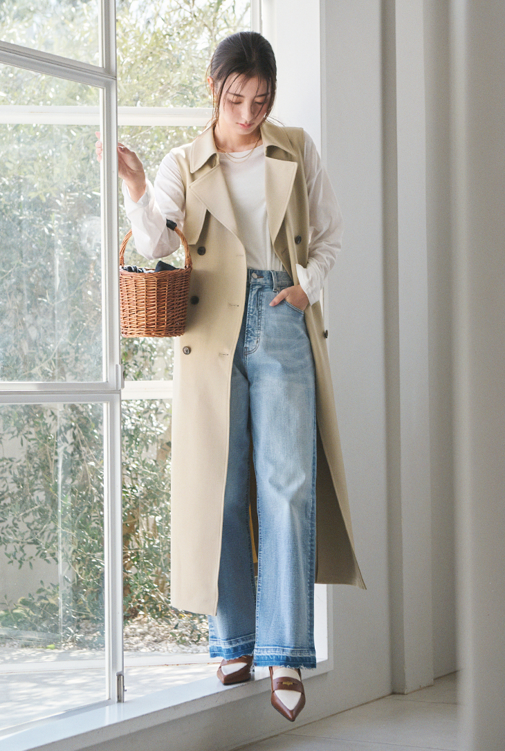 宮本茉由が着るエフォートレスなSpring Style