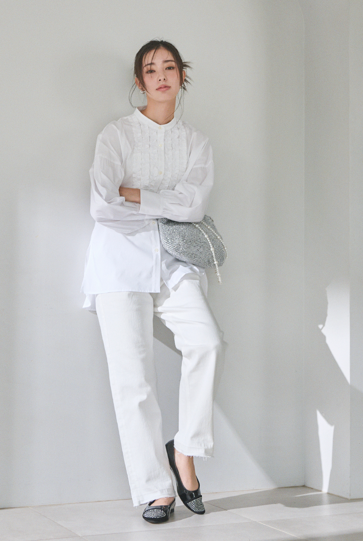 宮本茉由が着るエフォートレスなSpring Style