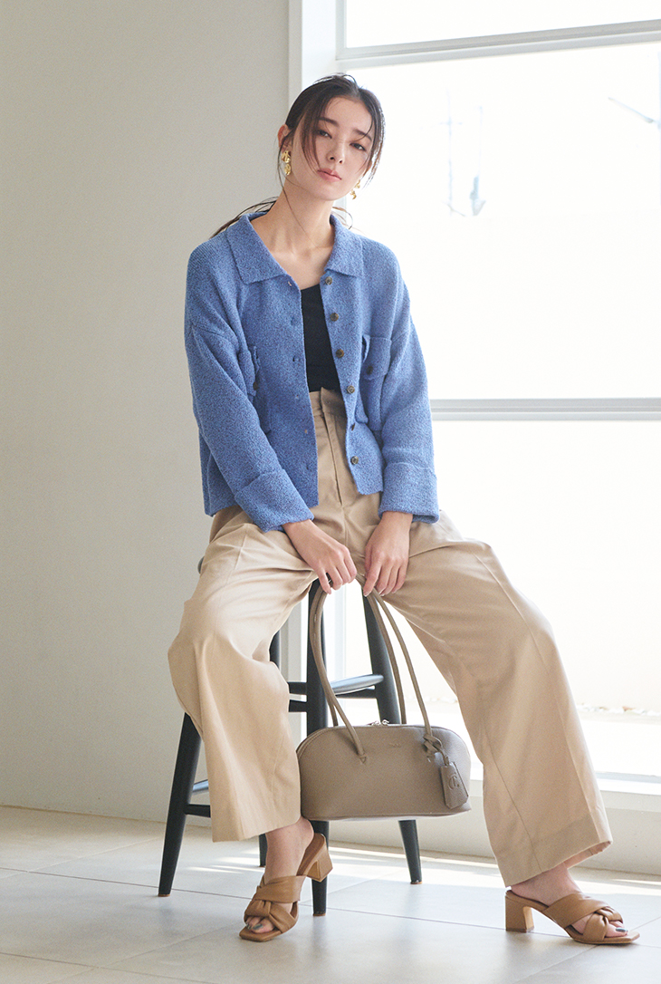 宮本茉由が着るエフォートレスなSpring Style