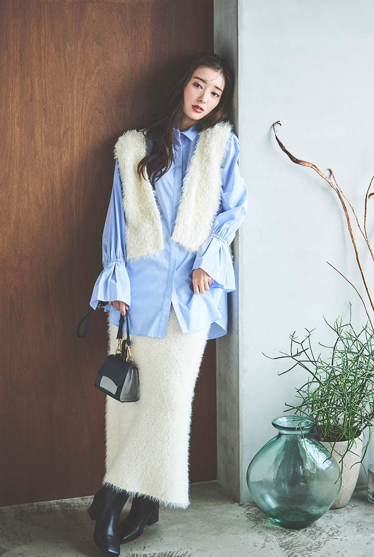 宮本茉由が着るTé chichiのLady Mode 